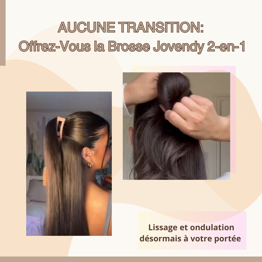 Lisseur Brosse Chauffante Douceur et Sécurité Optimales