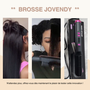 Lisseur Brosse Chauffante Douceur et Sécurité Optimales